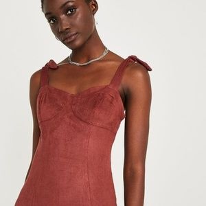 🆕 Free People Intimately terracotta mini dress XS